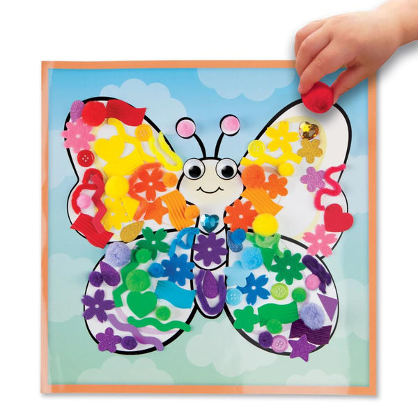 Creativity for Kids Sticky Wall Art - Butterfly