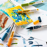 Talens Ecoline Brush Pens 5pk - Van Gogh Museum Edition