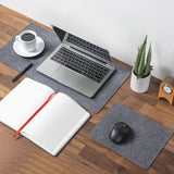 Kikkerland Felt Desk Pad