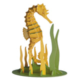 Fridolin 3D Paper Model - Seahorse