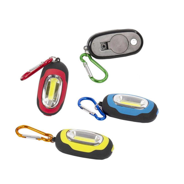 Focus Electronics COB Light Keychain with Magnet Mount - Assorted Colours