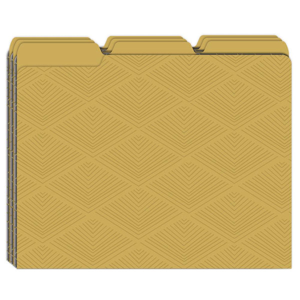 Molly & Rex Geometrics File Folders Set 9pk