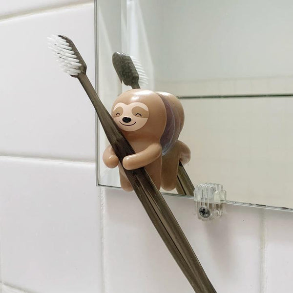 Kikkerland Toothbrush Holder - Sloth