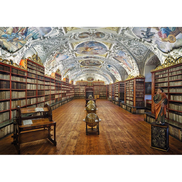 Pierre Belvedere 1000pc Puzzle - Monastery Library