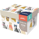Danica Jubilee 14oz Mug in Gift Box - Feline Fine