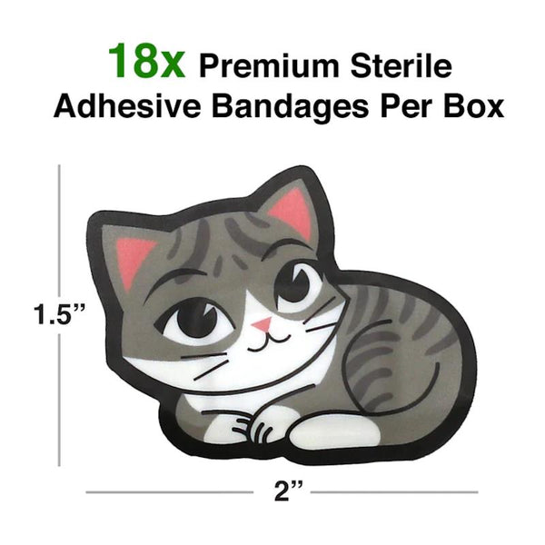 GAMAGO Adhesive Bandages 18pk - Kitten