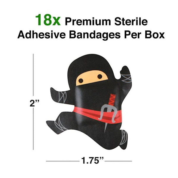 GAMAGO Adhesive Bandages 18pk - Ninja