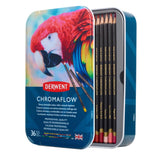 Derwent Chromaflow Pencil 36 Tin Set