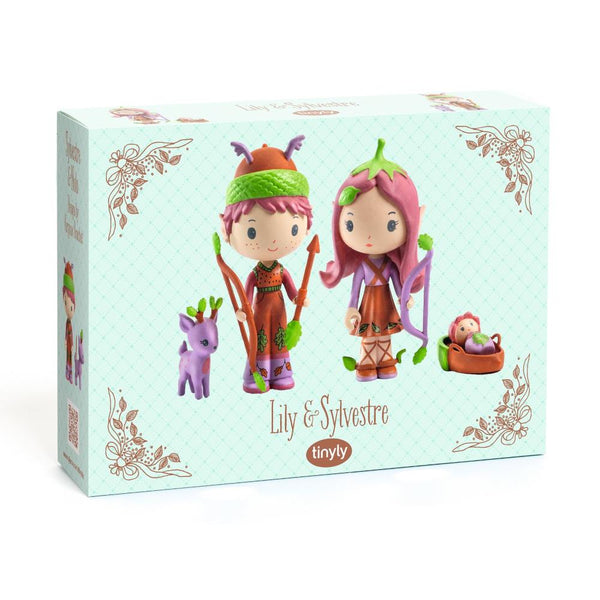 Djeco Tinyly Figurines - Lily & Sylvester