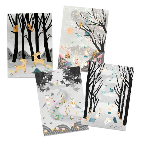 Djeco Painting Collage Art Kit - Last Snow