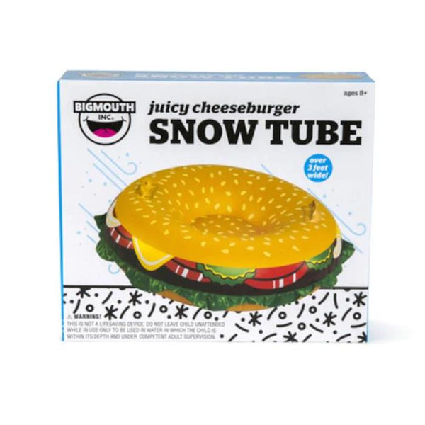 Bigmouth Snow Tube Cheeseburger