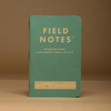 Field Notes Kraft Plus Memo Books 2pk Dotgrid, Aqua