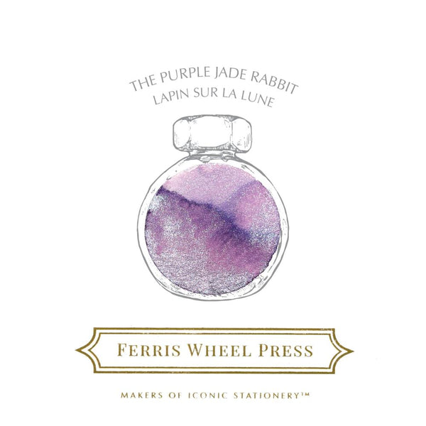 Ferris Wheel Press Bottled Ink - 38ml Special Edition Purple Jade Rabbit