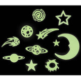 Toysmith Cosmic Glow Star Stickers 40pc Set