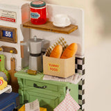 Robotime Rolife DIY Mini Model Kit - Afternoon Baking Time