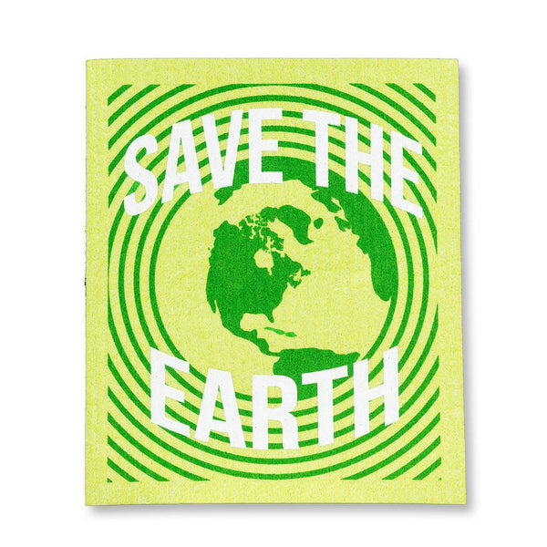 Abbott Swedish Dishcloths 2pk Save the Earth 