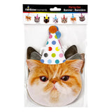 Rainbow Moments Cat- Faces Party Banner