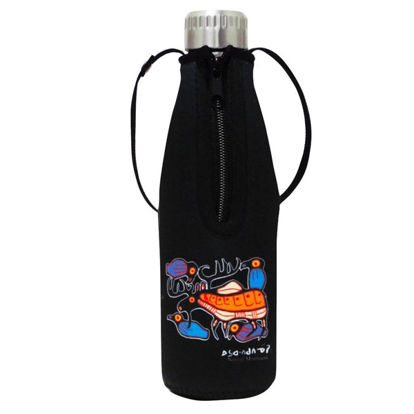 Oscardo Water Bottle & Sleeve - Norval Morrisseau: Moose Harmony