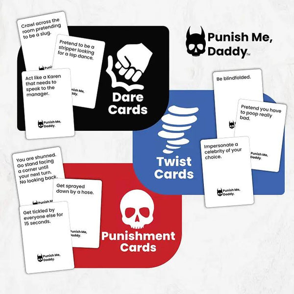 Punish Me, Daddy Card Game Midoco Art & Office Supplies