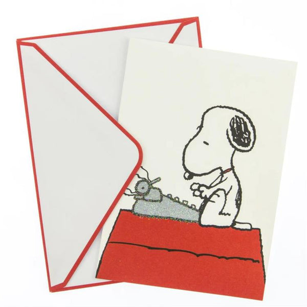 Graphique de France Boxed Notecards 16pk Peanuts Snoopy Typewriter