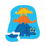 Crocodile Creek 12pc Mini Puzzle - Dino Friends