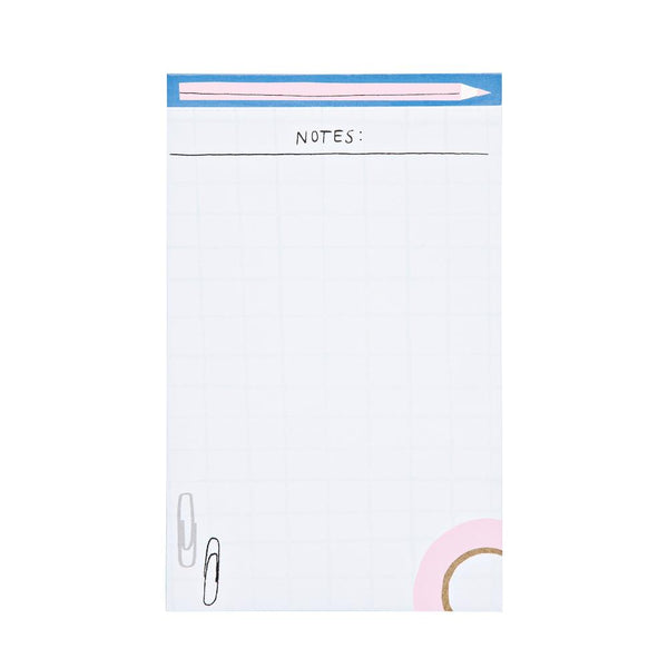 teNeues Mini Clipboard & Notepad - Pencil Sketch