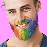 Gift Republic Beard-Dazzled Rainbow Beard Glitter