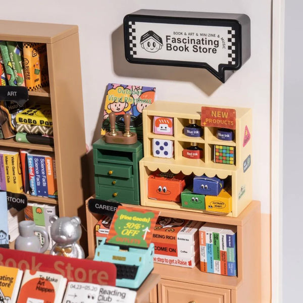Robotime Rolife DIY Mini Model Kit - Fascinating Book Store