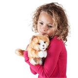 Folkmanis Hand Puppet - Orange Tabby Kitten