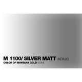 Montana GOLD 400mL Spray Paint - Metallic Silver Matte