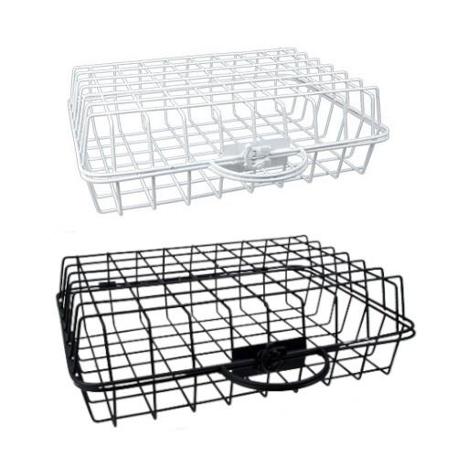 CTG Metal Storage Basket 13" - Black or White