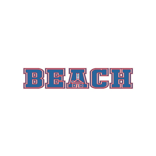 BEACH Sticker - Leuty Lifeguard