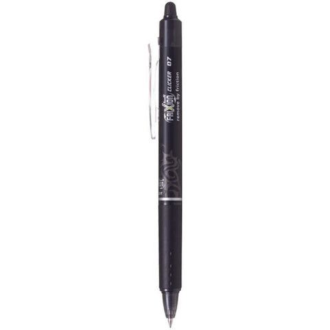 Pilot Frixion Erasable Gel Clicker Pen 0.7mm Black