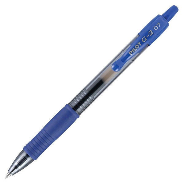 Pilot G2 Gel Pen Retractable 0.7mm Blue