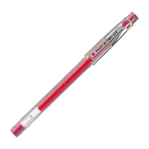 Pilot G-Tec C4 Gel Rollerball Pen 0.4mm Red