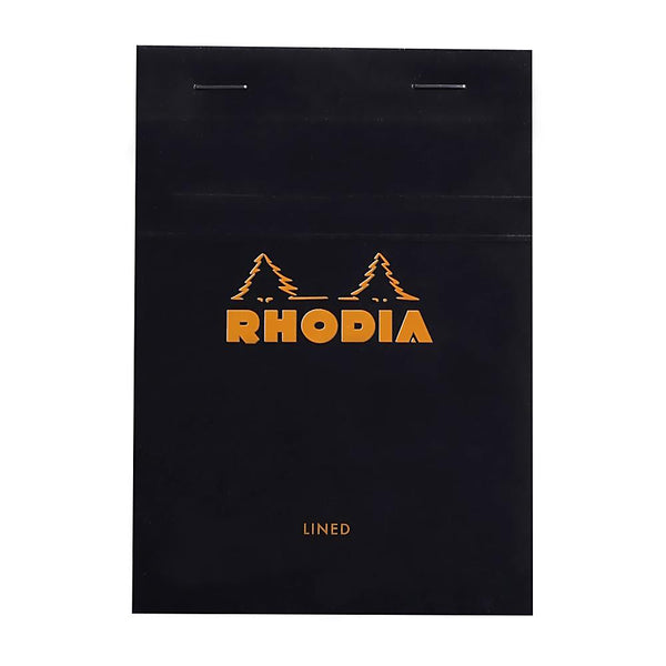 Rhodia #13 Ruled Notepad - Black