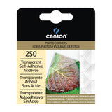 Canson Transparent Adhesive Photo Corners 250pk