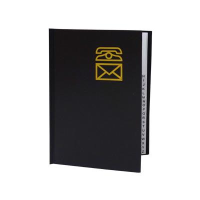 Selectum Hard Cover Address Book 5"x7.5" 