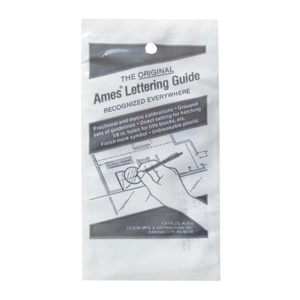 Ames Lettering Guide from Staedtler – Midoco Art & Office Supplies