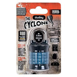 Dudley Cyclone Combination Lock - Assorted Colours