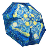 Galleria Folding Umbrella - Vincent Van Gogh: Starry Night