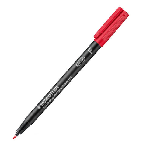 Staedtler Lumocolor Permanent Marker Red - Fine