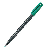 Staedtler Lumocolor Permanent Marker Green - Fine