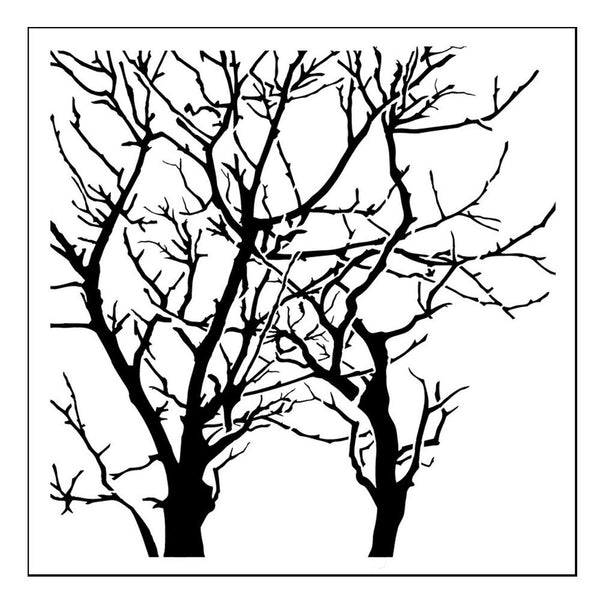 The Crafters Workshop Stencil - 6"x6" Branches