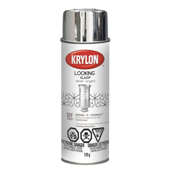 Krylon Looking Glass Silver Spray Paint 6oz