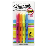Sharpie Accent Highlighters, Narrow Chisel 4pk