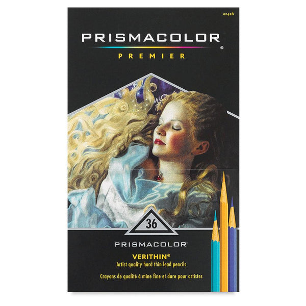 Prismacolor Verithin Coloured Pencils 36pk