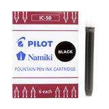 Midoco.ca: Pilot Fountain Pen Cartridges 6pk Black Ink