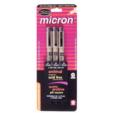 Sakura Pigma Micron Fine Line Pen 3pk Set