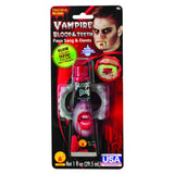 Rubies Vampire Blood & Teeth Costume Accessory Set